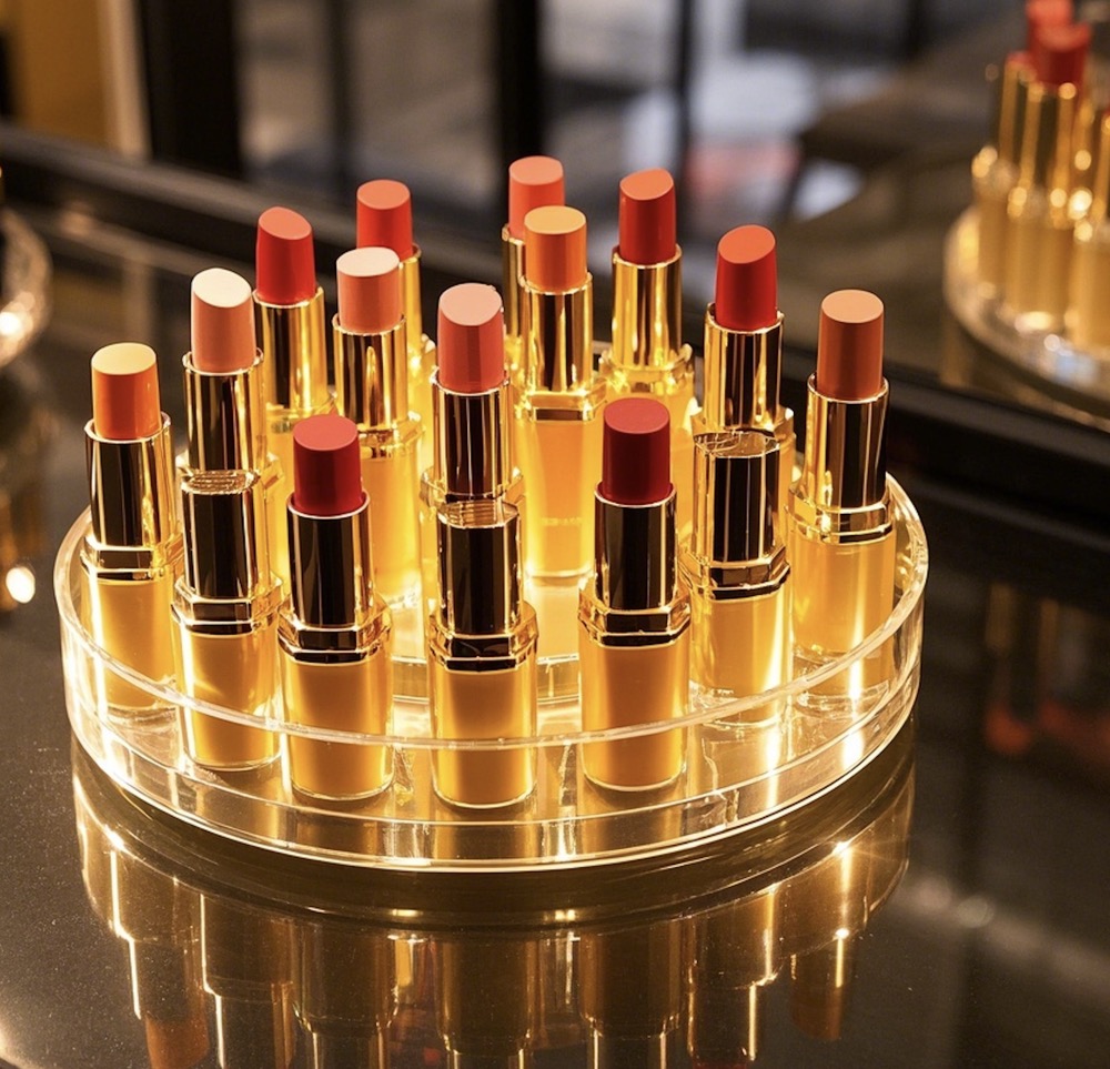 Customized acrylic lipstick display stand: creating exclusive visual marketing for beauty brands