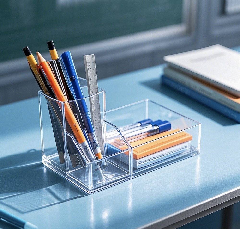 Acrylic Stationery Storage Box