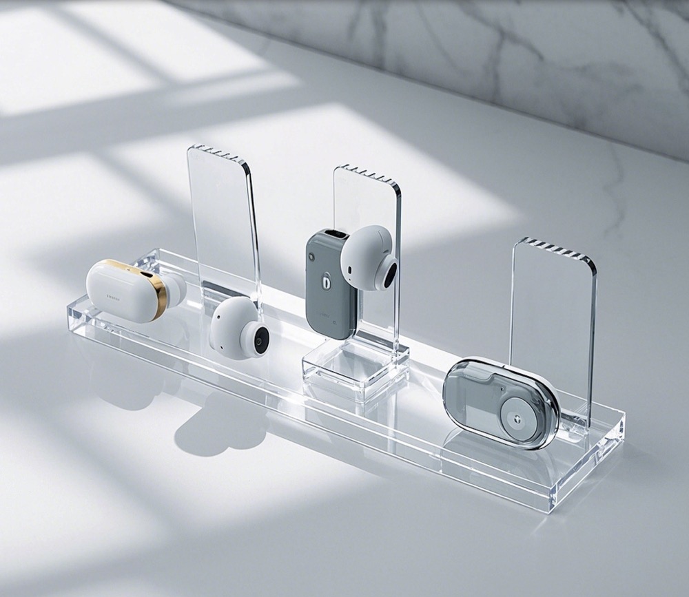 Acrylic Bluetooth headset display stand