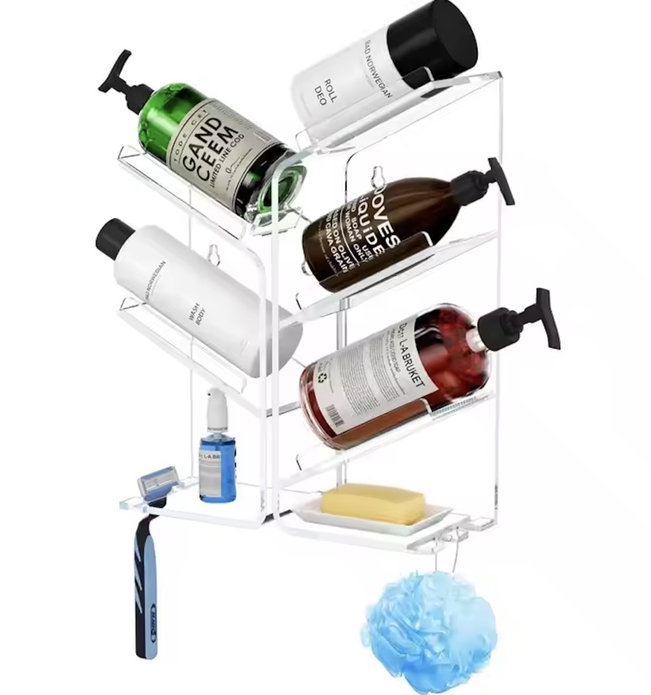 Acrylic Shampoo Display Stand