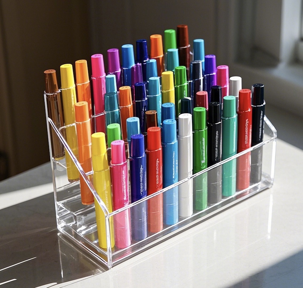 Acrylic colored pencil stand