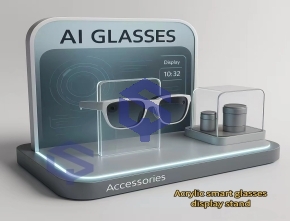 Acrylic AI Smart Glasses Display Stand