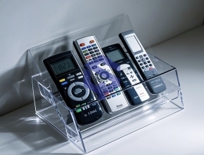 Acrylic remote control display stand