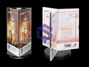 Rotating price card