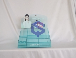 Acrylic maternal and child products display stand