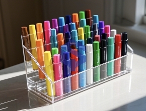 Acrylic colored pencil stand
