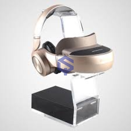Acrylic headphone display stand