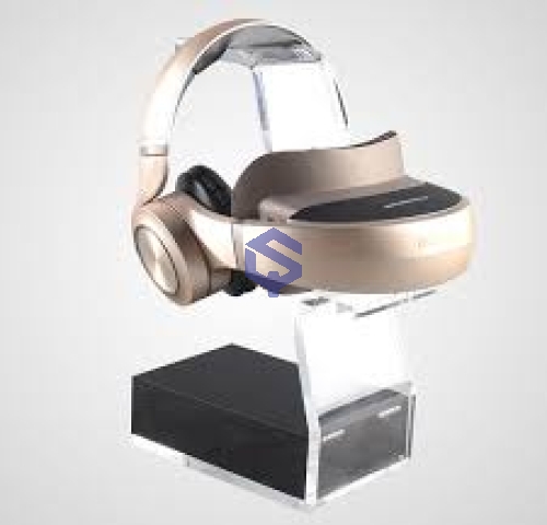 亚克力化妆品陈列盒 亚克力护护肤试用体验台 LED发光展示架