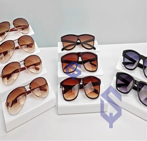 亚克力化妆品陈列盒 亚克力护护肤试用体验台 LED发光展示架