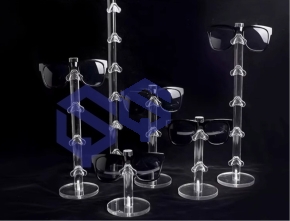 Acrylic hanging glasses display