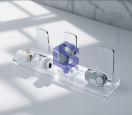 Design and Application of Acrylic Bluetooth Earphone Display Stand with Trial Listening Function