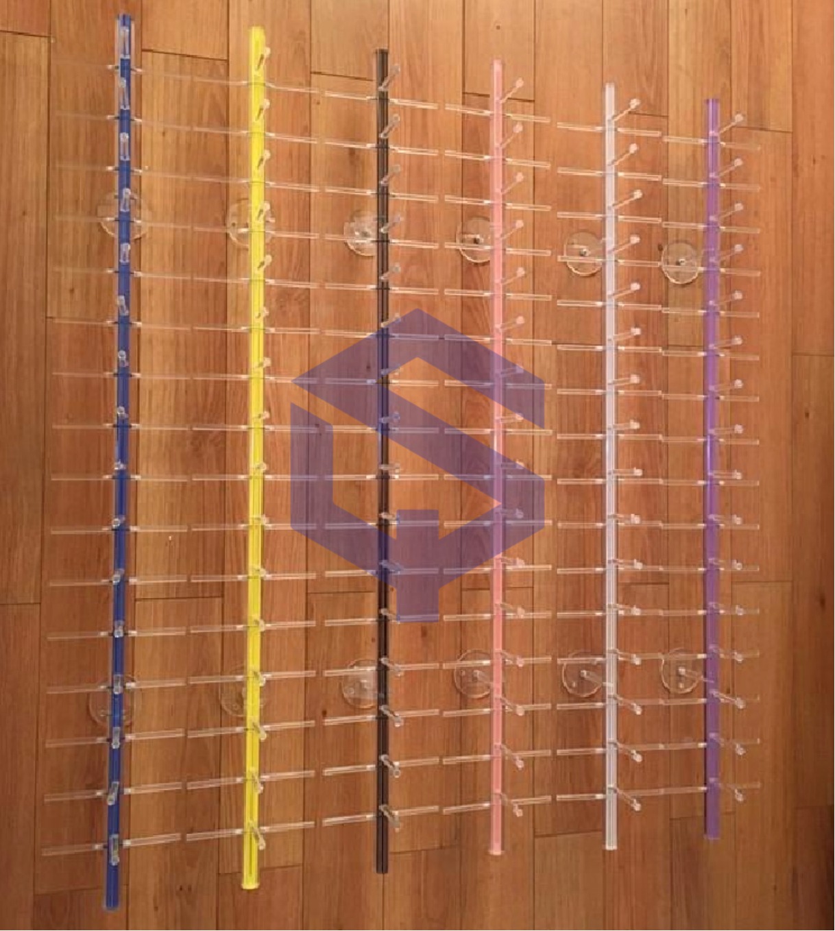 Acrylic eyewear display stand