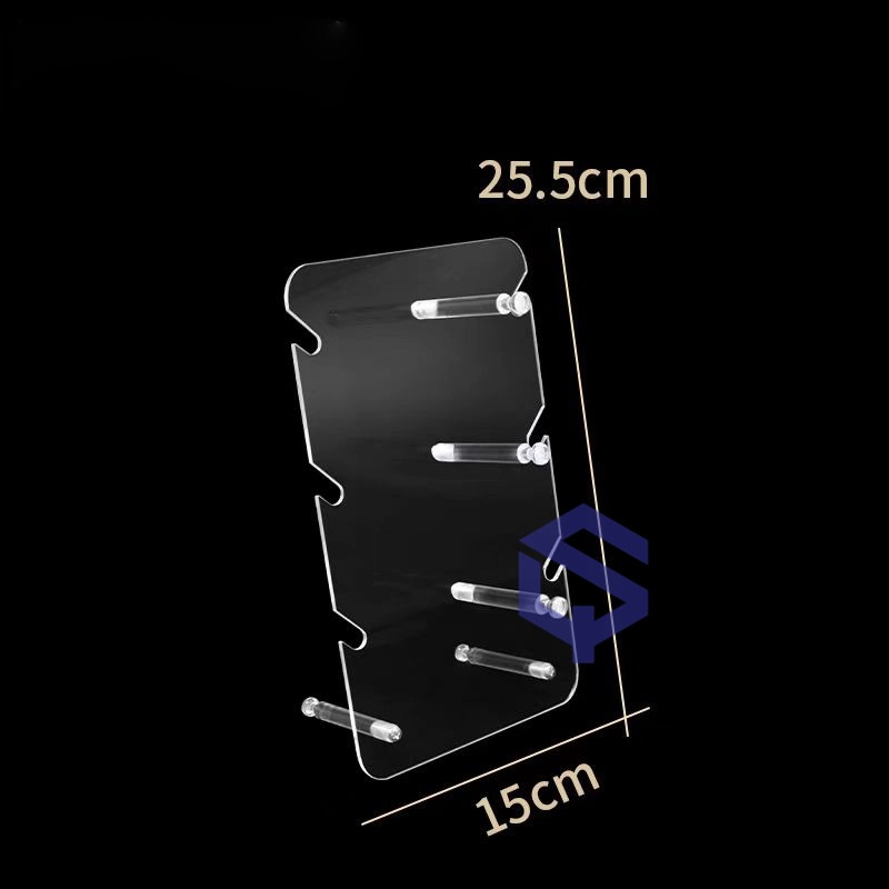 Tabletop acrylic glasses display stand