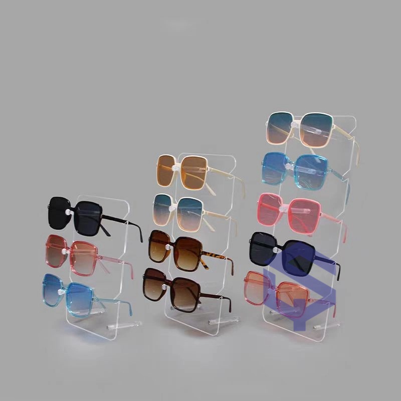 Tabletop acrylic glasses display stand