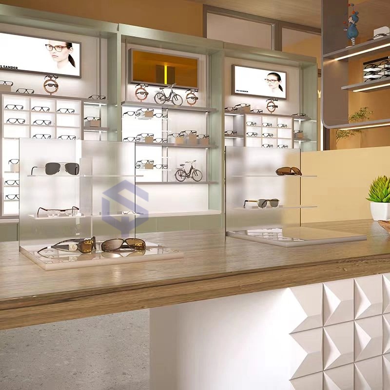 Acrylic glasses display stand