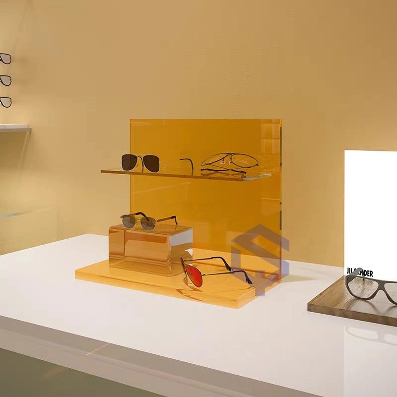 Acrylic glasses display stand