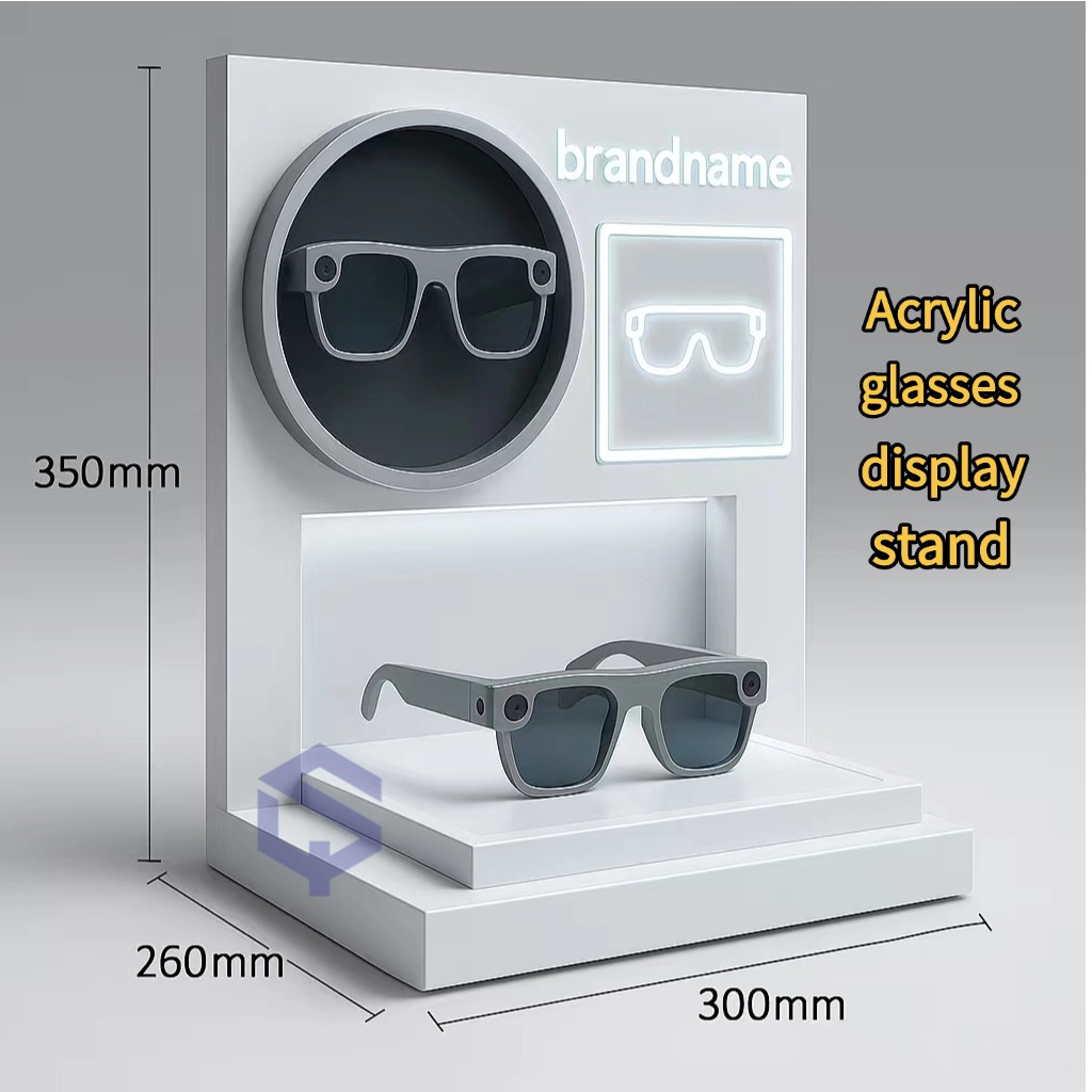 Acrylic AI Smart Glasses Display Stand_68