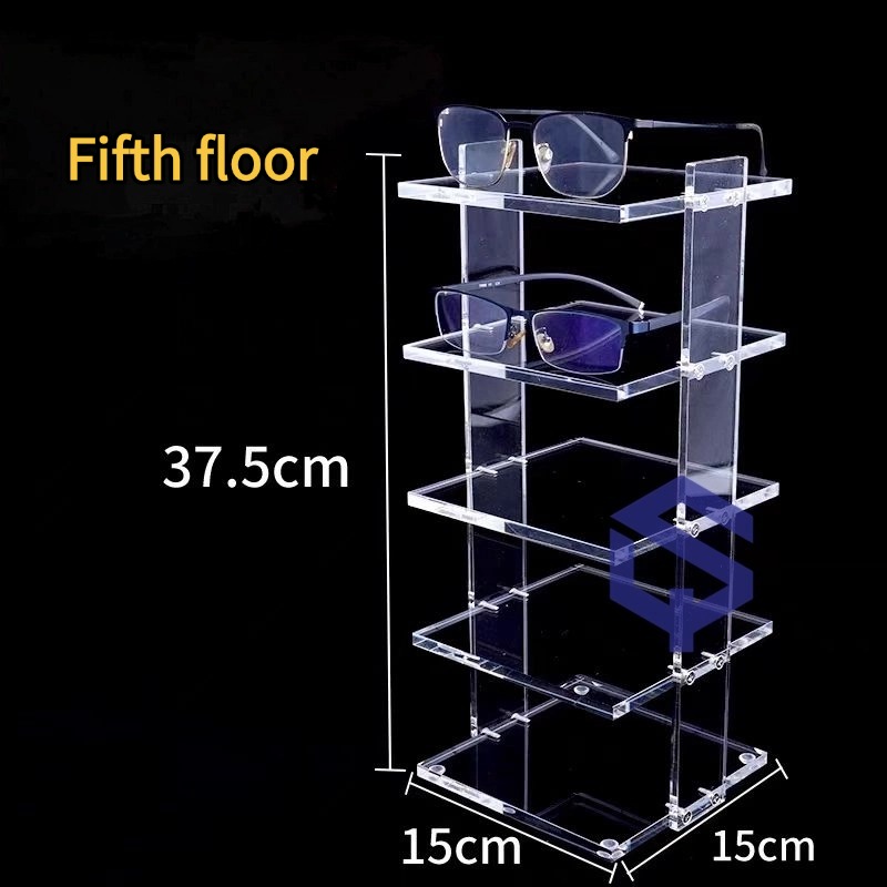 Transparent acrylic display stand