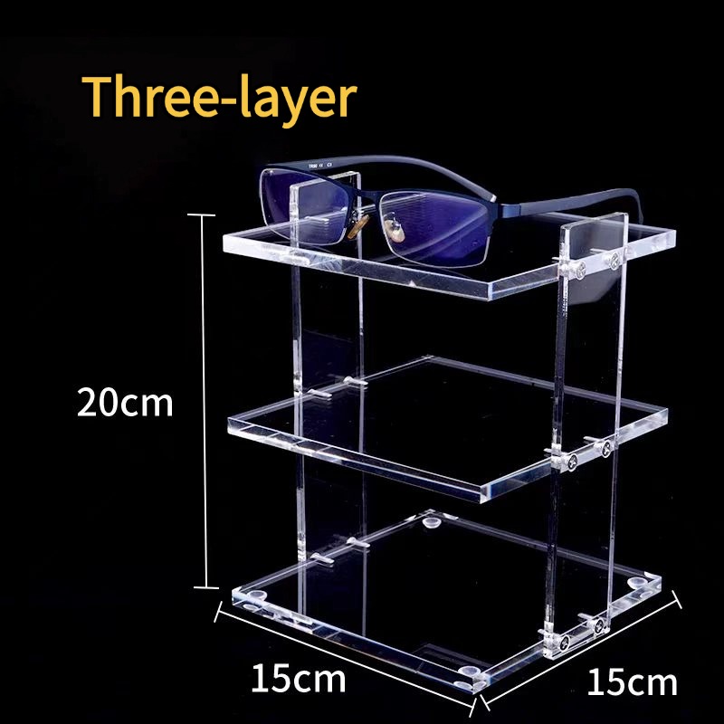 Transparent acrylic display stand