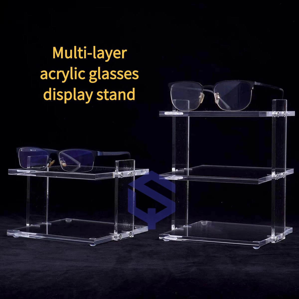 Transparent acrylic display stand